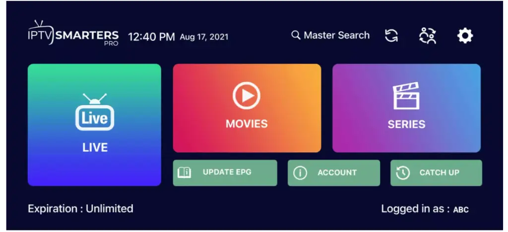 Setup IPTV on IOS
